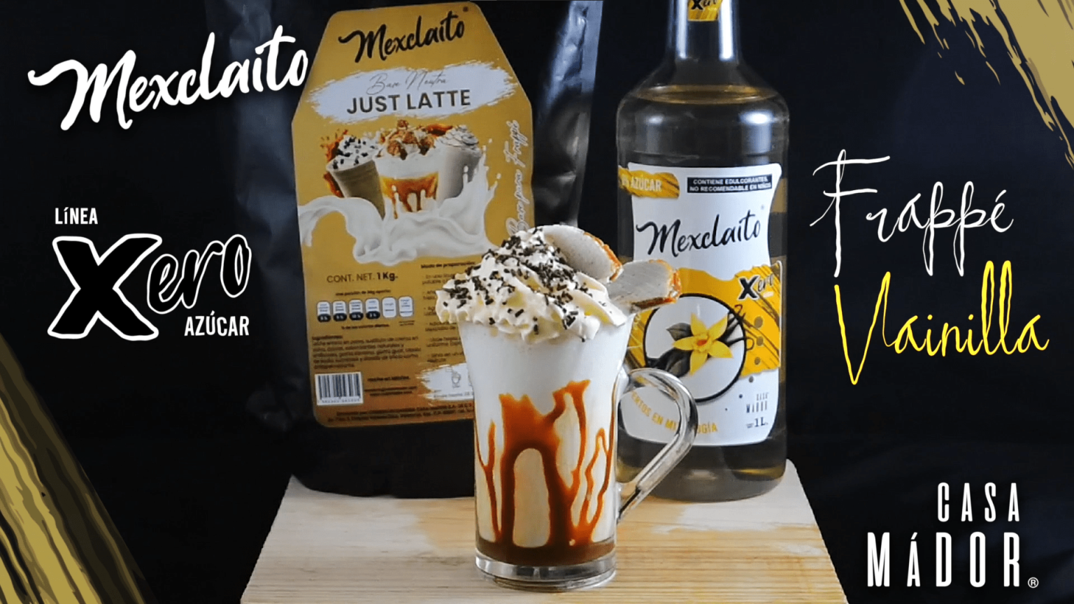 VAINILLA XERO Y BASE NEUTRA JUST LATTE - MEXCLAITO