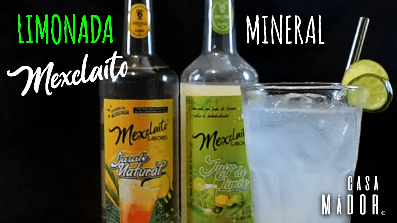 NATURAL CLÁSICO Y JUGO DE LIMÓN CLÁSICO - MEXCLAITO