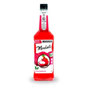 Mexclaito® Xero 0% Azúcar Jarabe/Syrop sabor Dragon Fruit 1 Litro