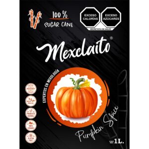Mexclaito Premium Jarabe/Syrop sabor Pumpkin Spice 1 Litro